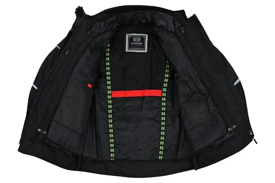 Moto Giacca in tessuto da uomo Stechmoto ST 825 Volcano H2Out 3 Strati e 4 Stagione ST