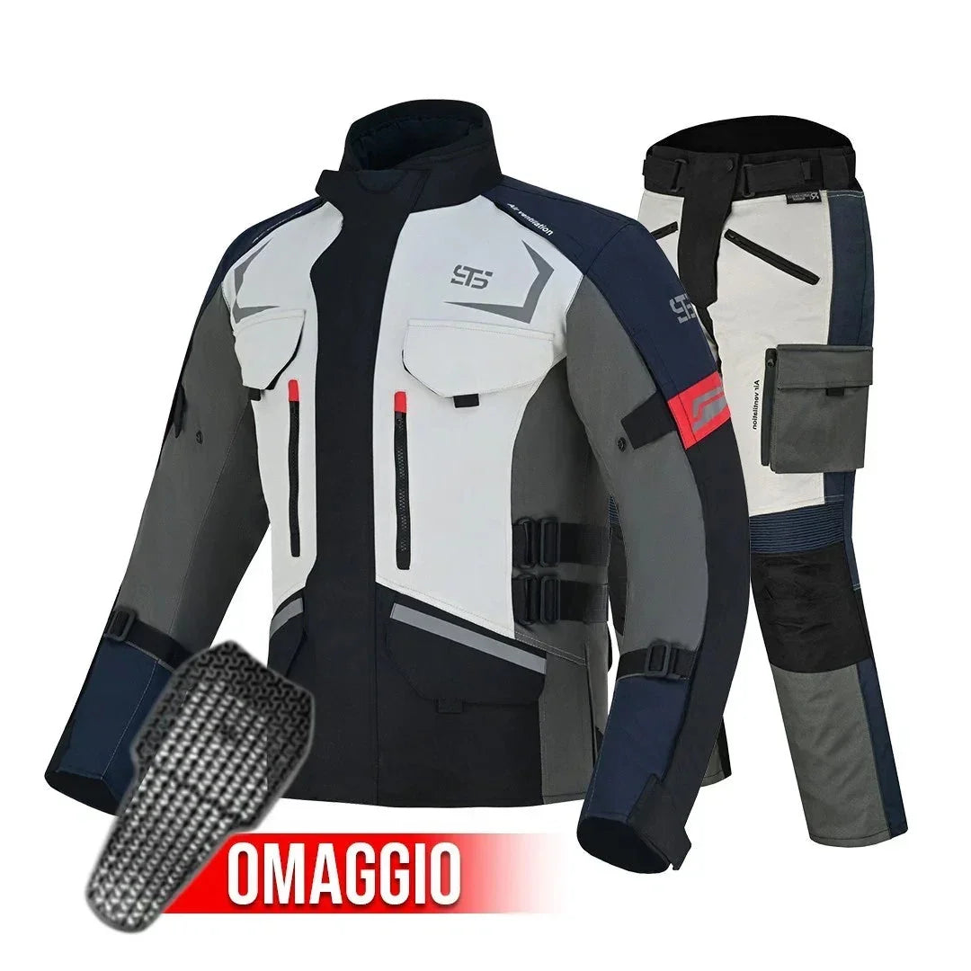 Moto Giacca e pantalone S-tech ST 815 Venom-X H2Out 3 Strati 4 Stagioni