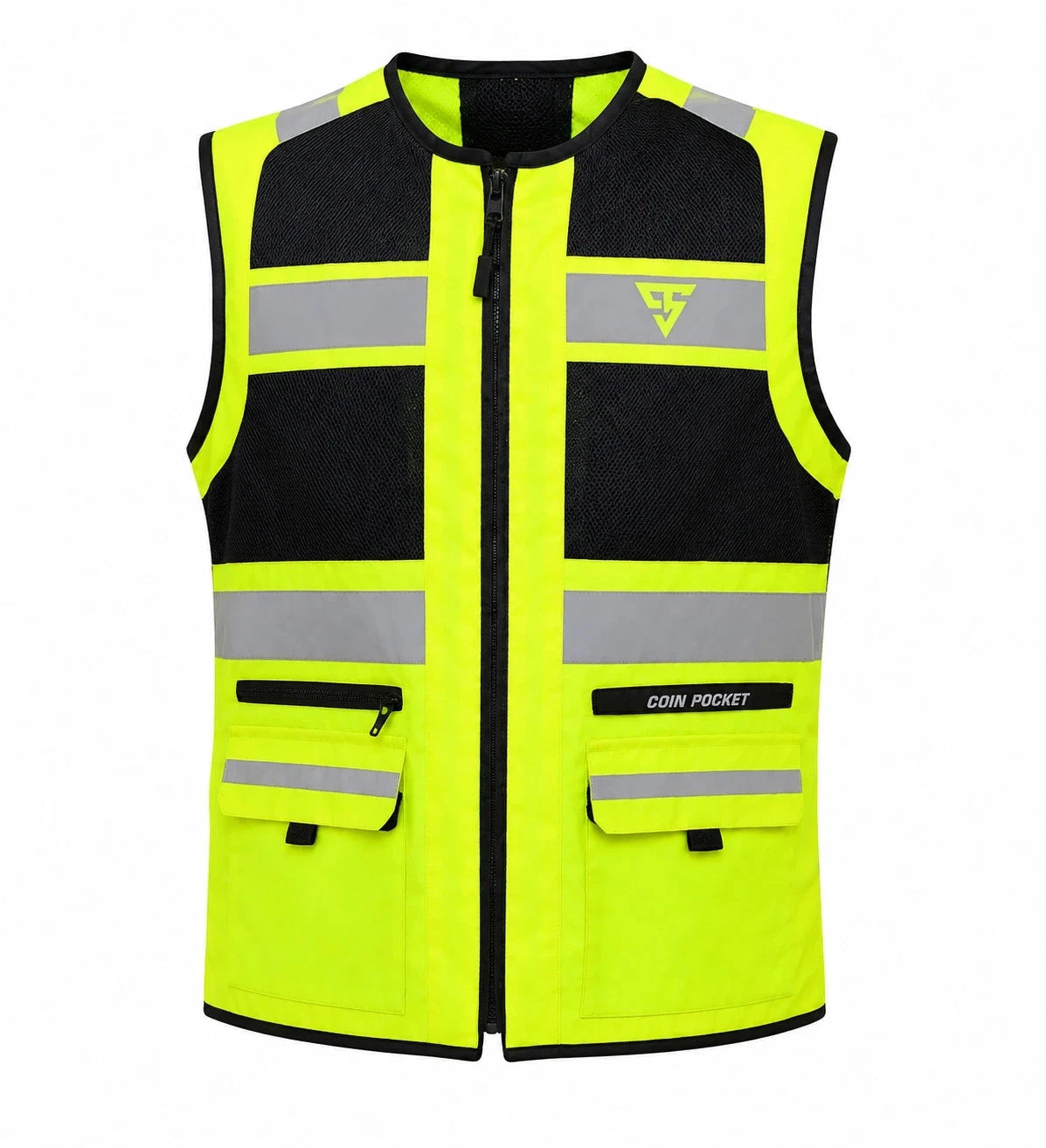 Gilet Alta Visibilità AQUILA A8 Riflettenti – Moto Lavoro Sicurezza