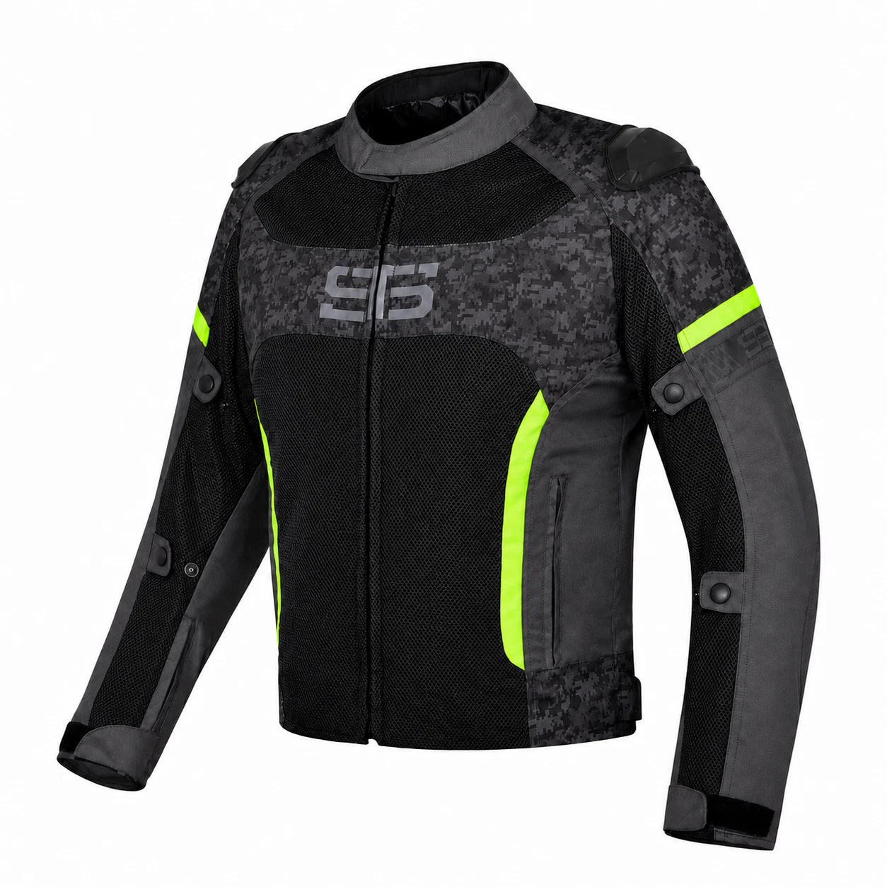 Moto giacca estivo Uomo S-Tech 870 AIR Impermeabile CE Protezione