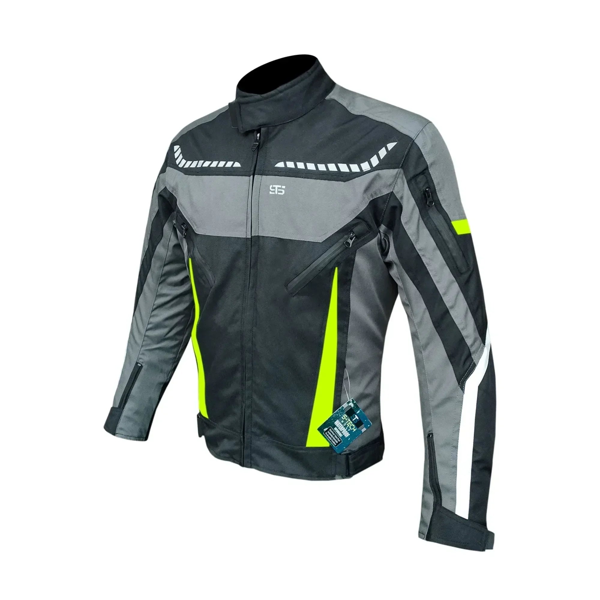 Giubbotto Moto in tessuto da uomo S-tech STX-STELVIO H2Out 3-strati 4 Stagioni