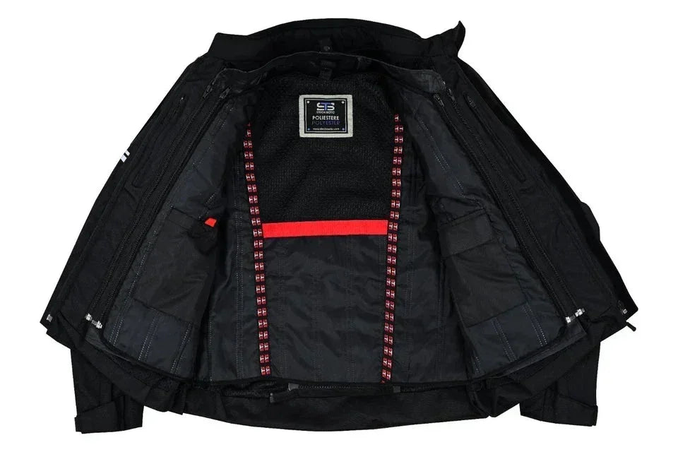 Moto Giacca in Tessuto Stechmoto ST 815 Venom H2O X-Tourer 3 Strati 4 Stagioni ST
