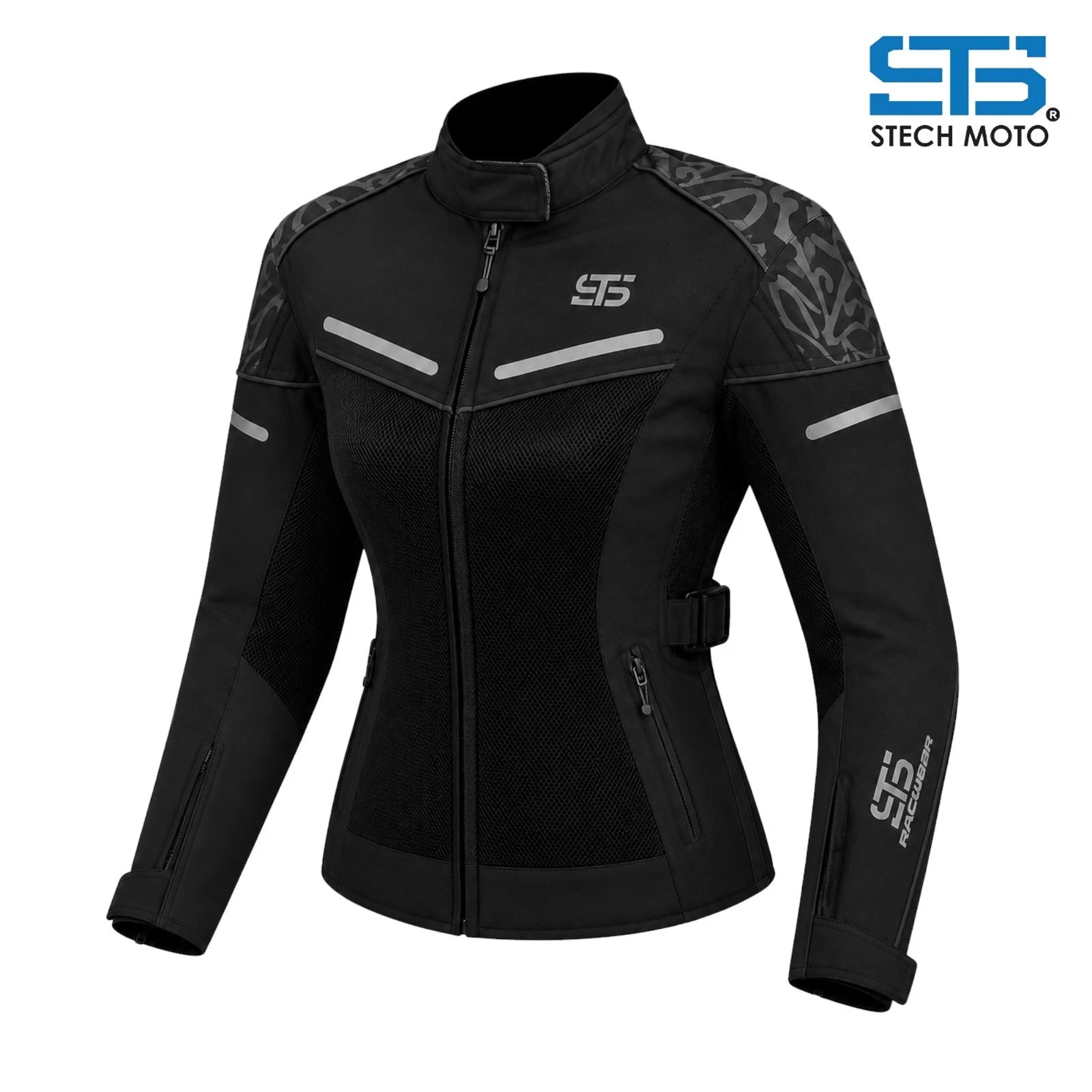 Giubbotto Moto estivo in tessuto da donna S-tech ST 001 AIR H2Out e 2 strati