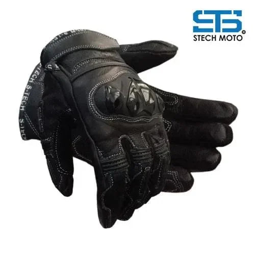Guanti estivi da Moto in pelle S-tech ST 1805 RNR touring e urbano Off-Road