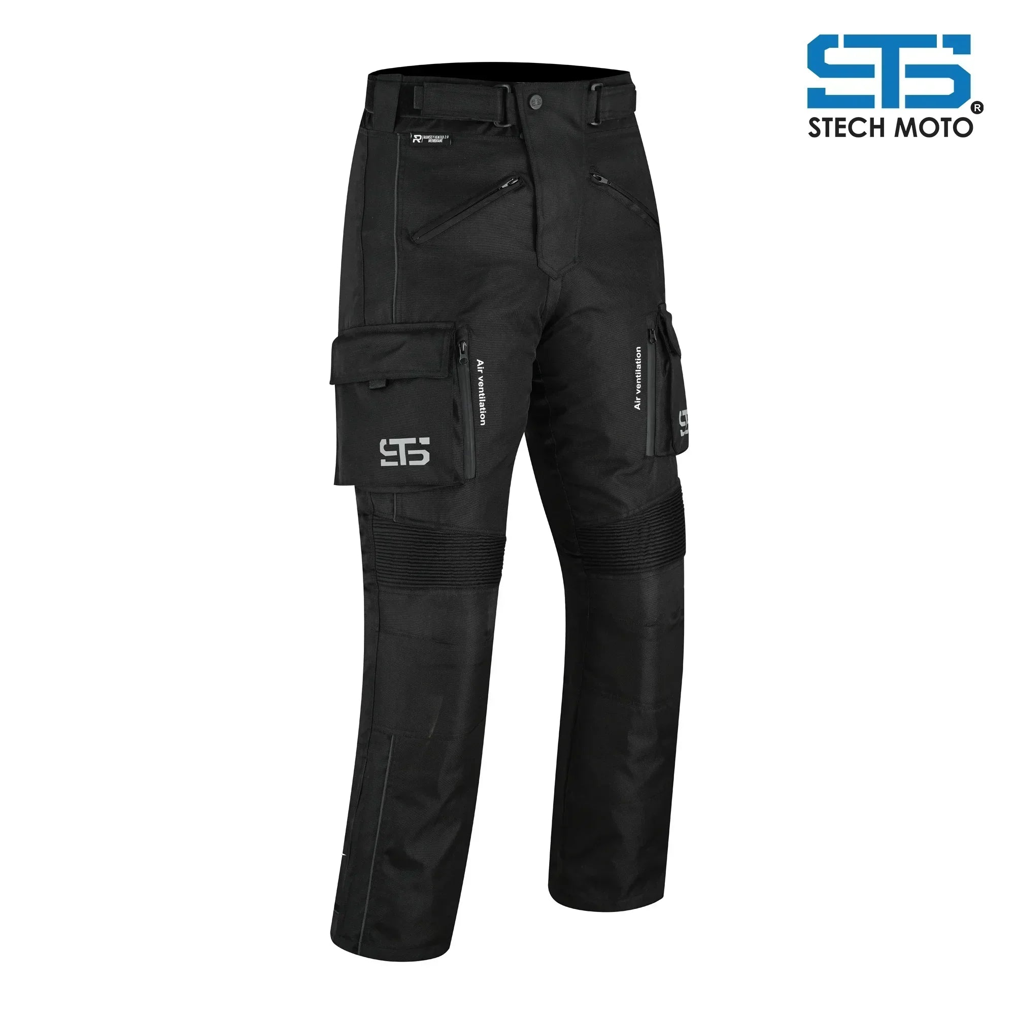 Moto Trousers in tessuto-Tex Tecnico Stechmoto ST OO7 GSM-TEX H2Out 3 Strati 4 Stagione ST