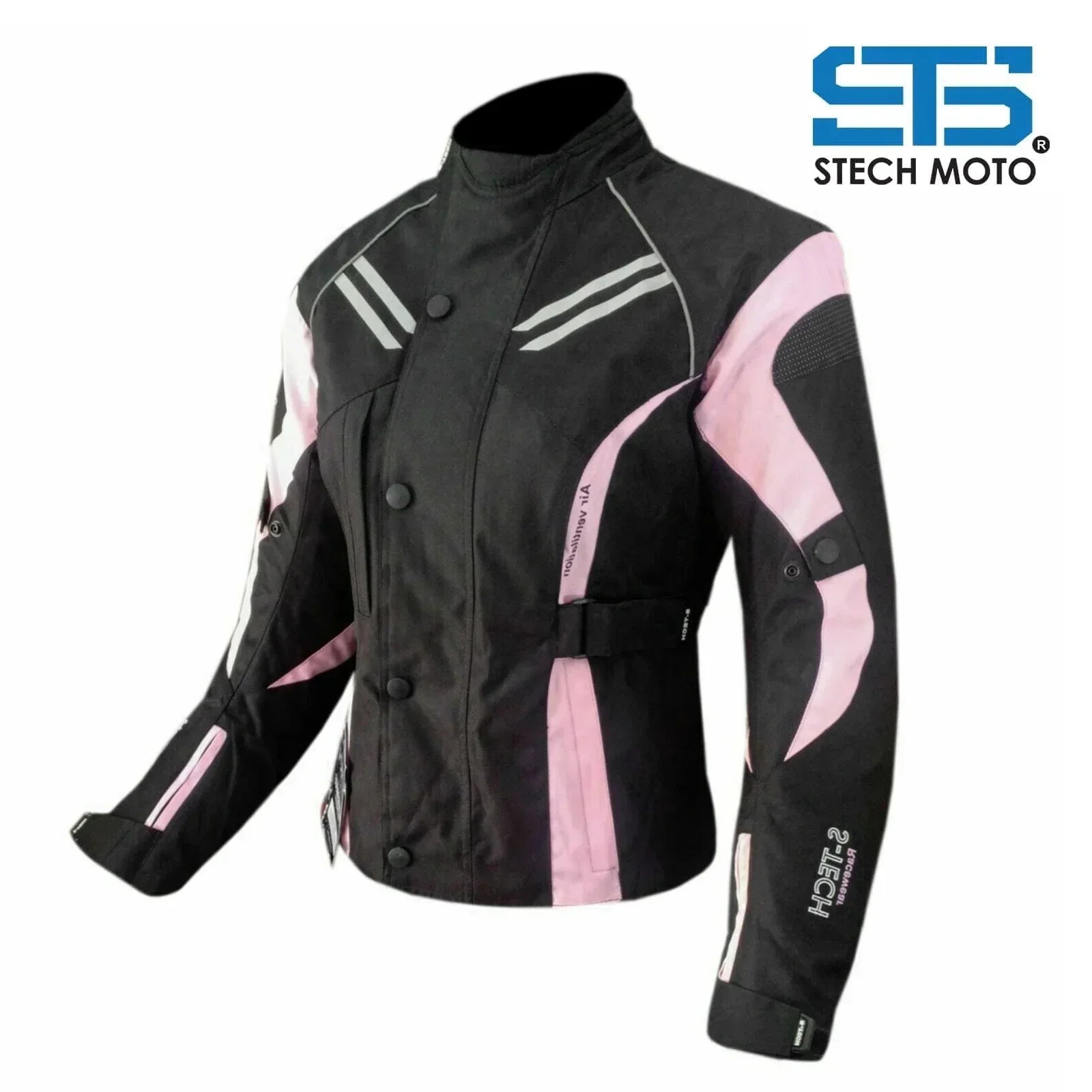 Giubbotto moto in tessuto da donna Stechmoto ST 840 H2O Tech Tre strati 4-stagioni ST