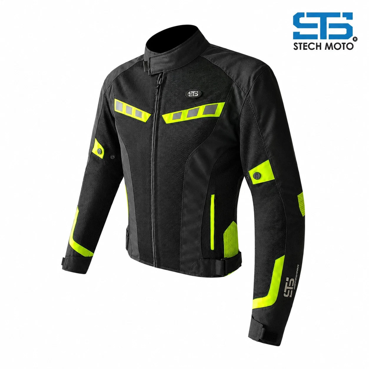 Moto giubbotto estivo in tessuto da uomo s-tech ST 851 AIR H2Out