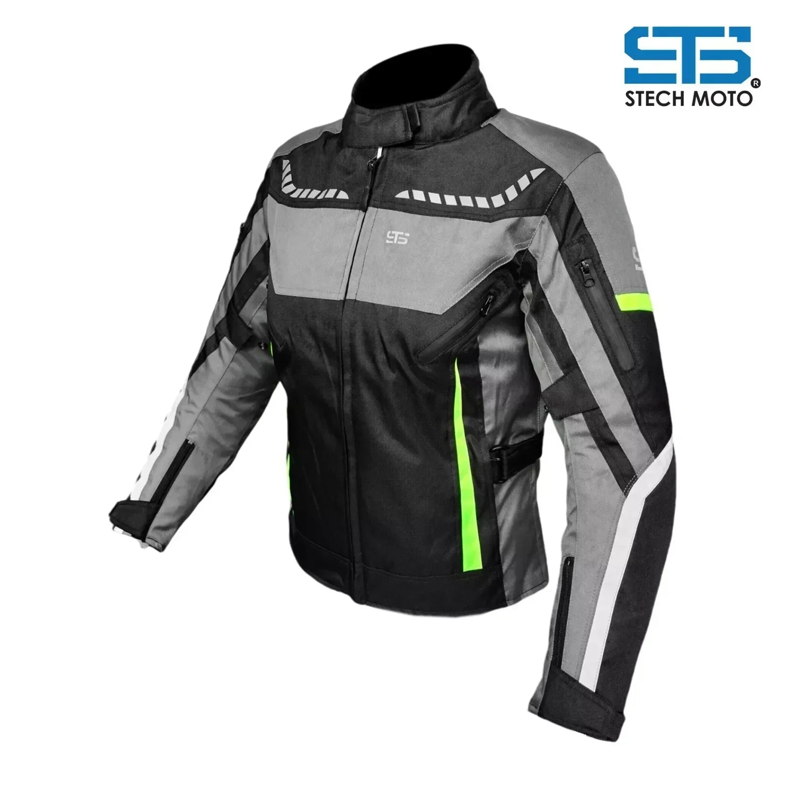 Moto Giubbotto in tessuto donna S-tech 1602 X-STELVIO H2Out 3-strati 4 Stagione
