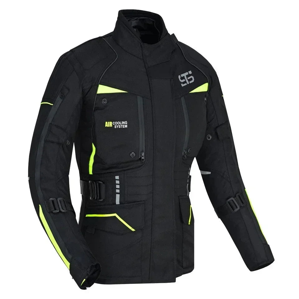 Moto Giubbotto in tessuto da donna S-tech ST 825 Volcano H2Out 3 Strati 4 Stagione