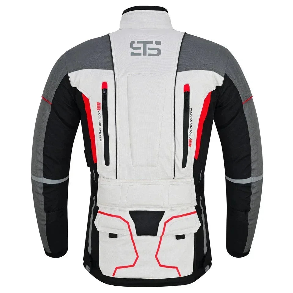 Giubbotto Moto  in tessuto da donna Stechmoto ST 825 Volcano H2Out 3 Strati 4 Stagione ST