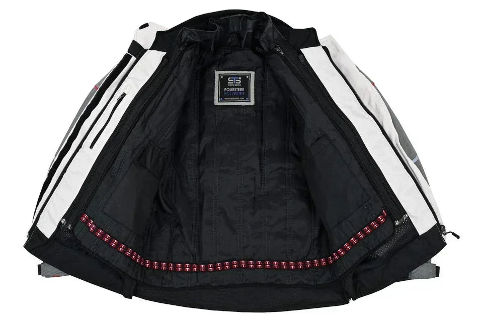 Giubbotto Moto  in tessuto da donna Stechmoto ST 825 Volcano H2Out 3 Strati 4 Stagione ST