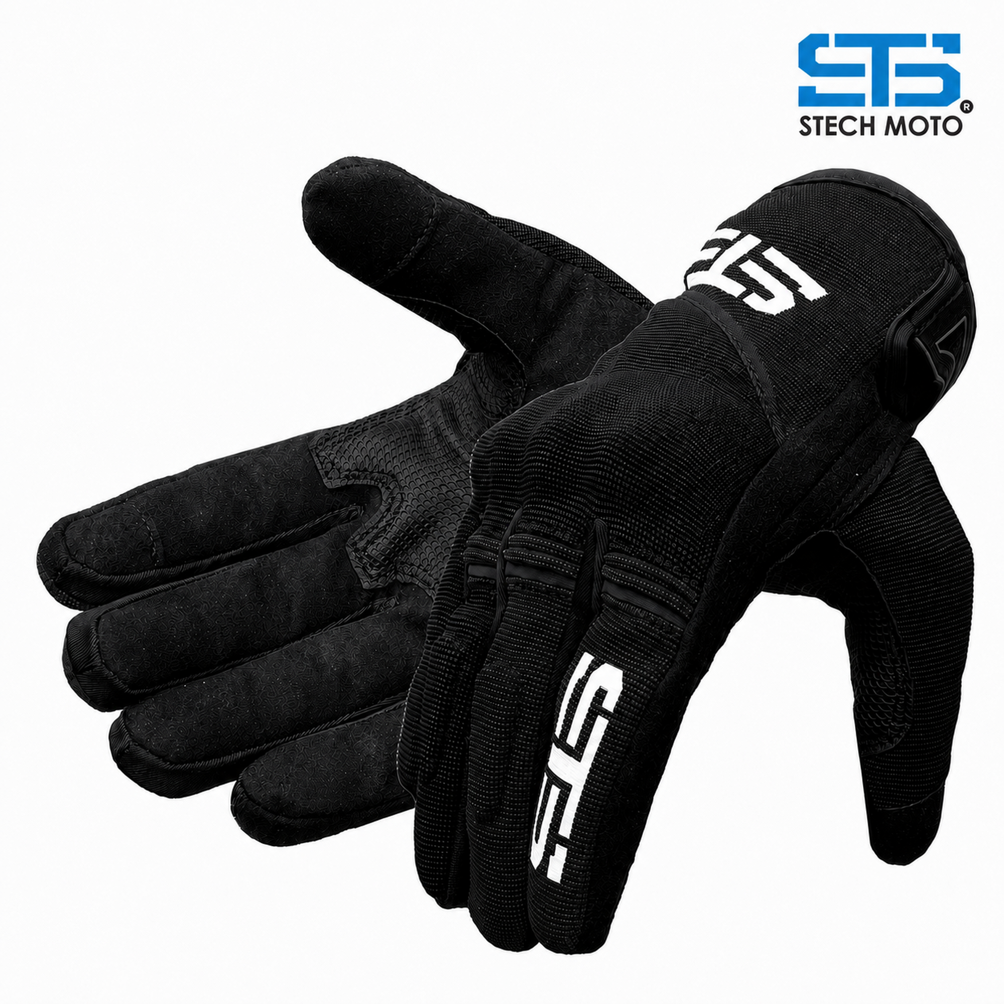 Moto Guanti in tessuto S-tech F-835 Matt Enduro Cross Off-Road