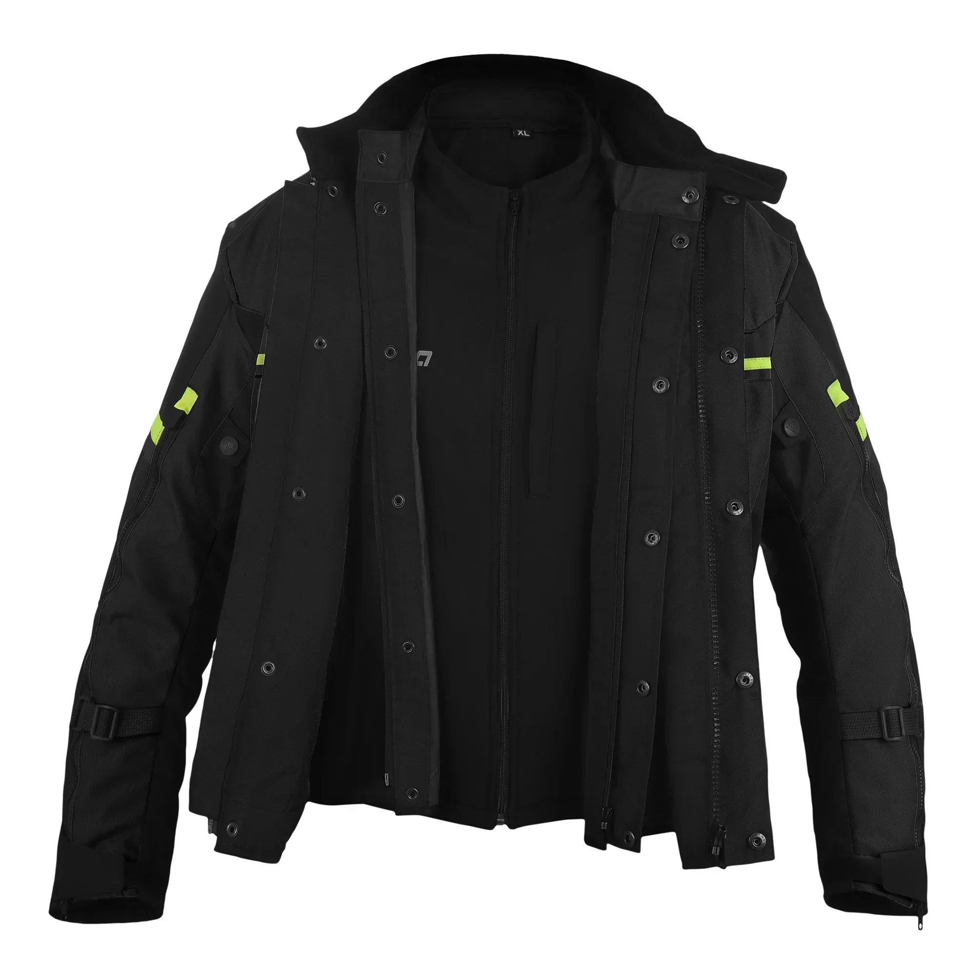 Moto Giacca in tessuto da uomo Aquila A 55 HORIZON H2Out 3 Strati e 4 Stagione ST