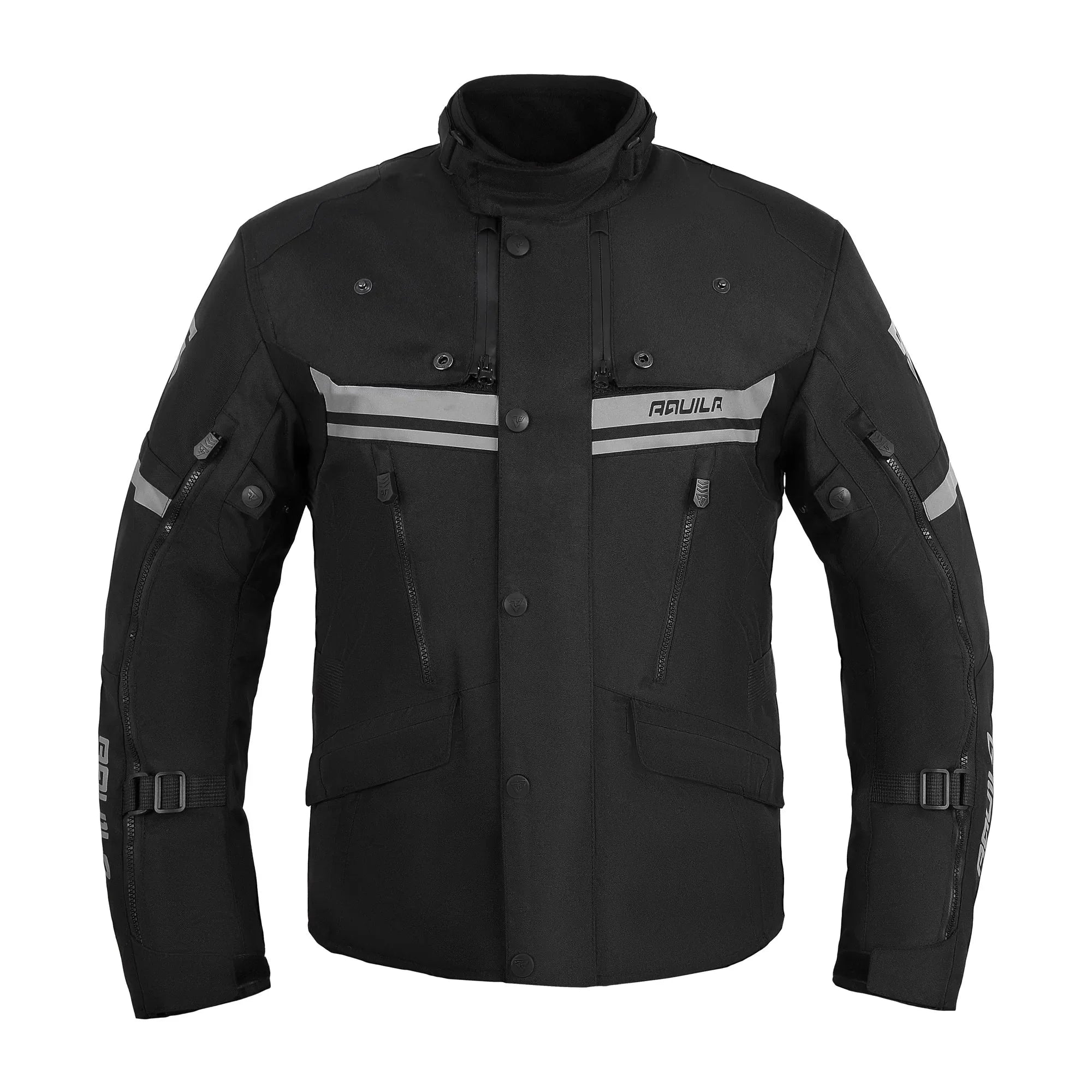Moto Giacca in tessuto da uomo Aquila A 55 HORIZON H2Out 3 Strati e 4 Stagione ST
