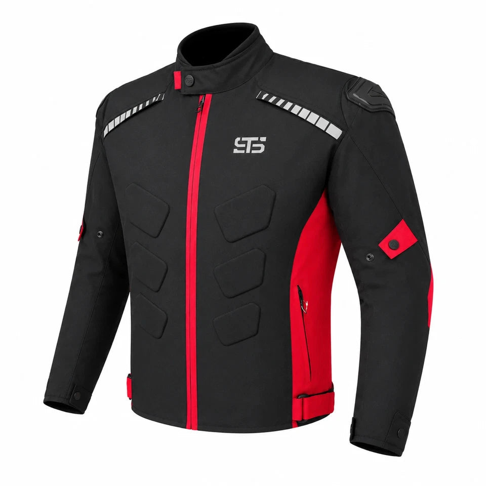 Giubbotto da moto in tessuto Stechmoto ST 868 CRUISE H2out 3-Strati 4 Stagione