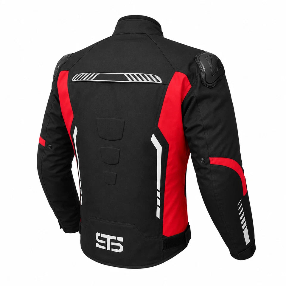 Giubbotto da moto in tessuto Stechmoto ST 868 CRUISE H2out 3-Strati 4 Stagione ST