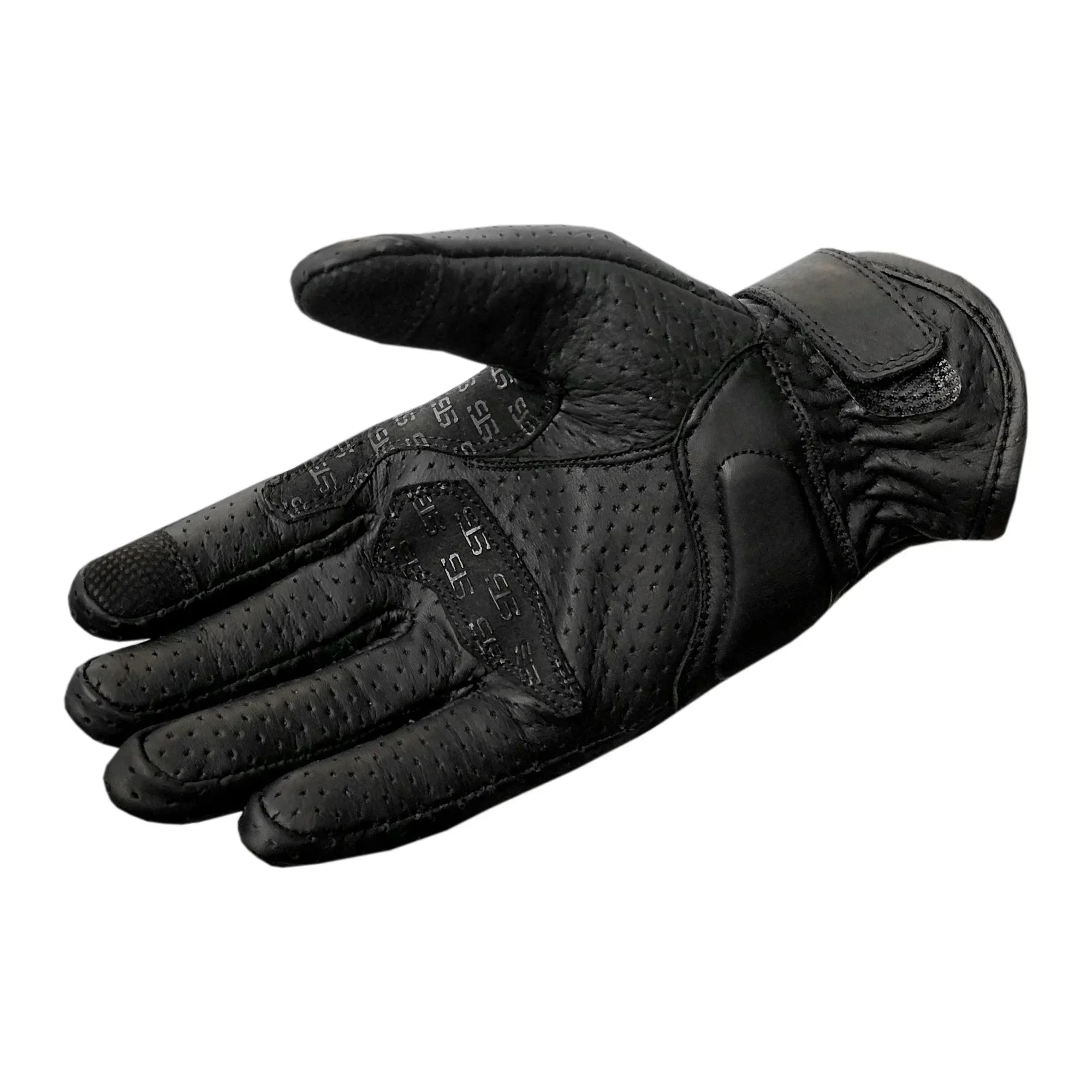 Moto Guanti estivo in Pelle Stechmoto ST 1720 Domino AIR Vintage Custom e Café Race ST