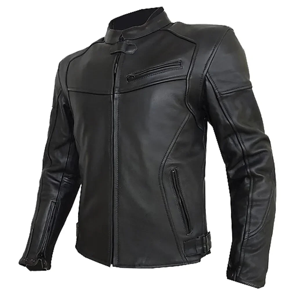 Moto giacca in Pelle S-tech ST 1770 X-FLESH Custom Vintage e Café Race