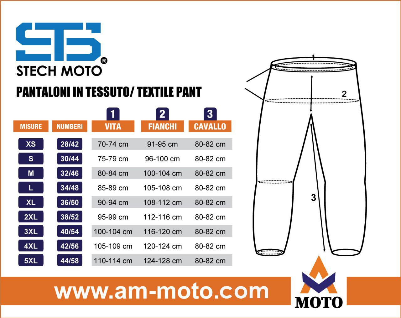 Textile Pent Size · ST 815 Venom-X H2Out
